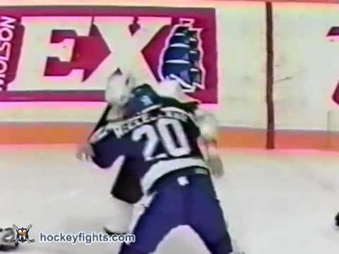 Basil McRae vs Kevin McClelland Feb 5, 1992