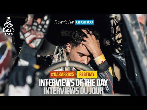 Interview of the day presented by Aramco - Rest Day - #Dakar2025
