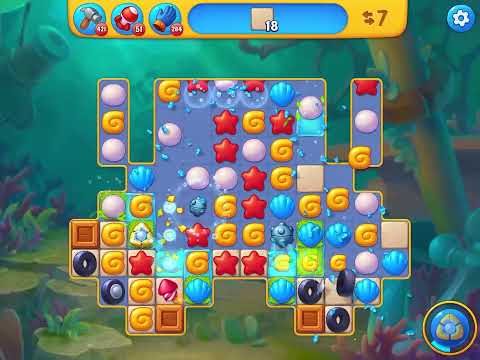 Fishdom level 6813 no boosters フィッシュダム ノーマル [Friend's]