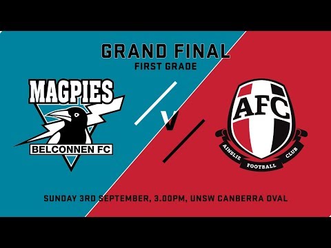 2017 AFL CANBERRA 1ST GRADE MENS GRAND FINAL