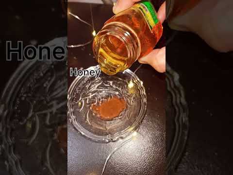 Coffee+Honey Face mask for natural glowing skin # Homemade Skincare remedies.