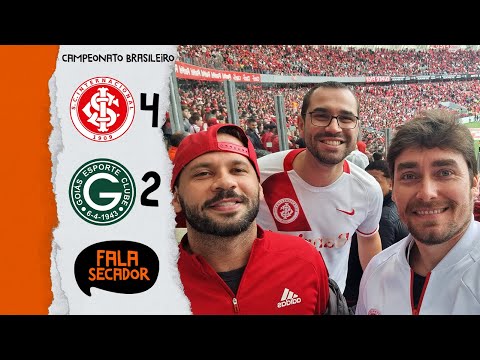 JOGÃO DE BOLA NO BEIRA RIO / INTER 4 X 2 GOIÁS / VLOG 105