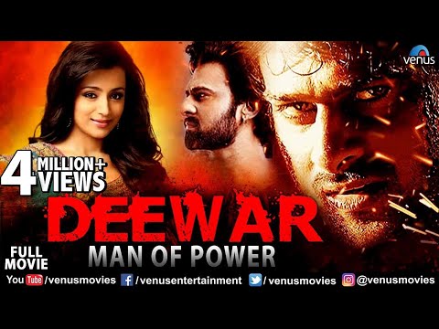 Deewar Man Of Power | Full Hindi Dubbed Movie | Hindi Action Movies | Prabhas | Trisha Krishnan