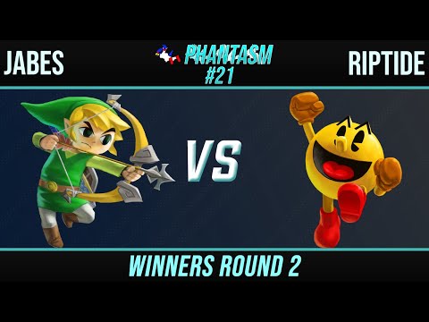 PPA | Jabes (Toon Link) vs Riptide (Pac-Man) - Phantasm 21 Winners R2