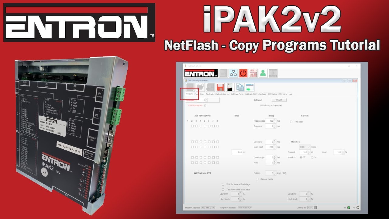 iPAK2v2 - NetFlash Tutorial - Copy Programs