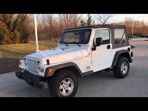 2005 Jeep® Wrangler Sport in Big Bend, Wisconsin - Video 1
