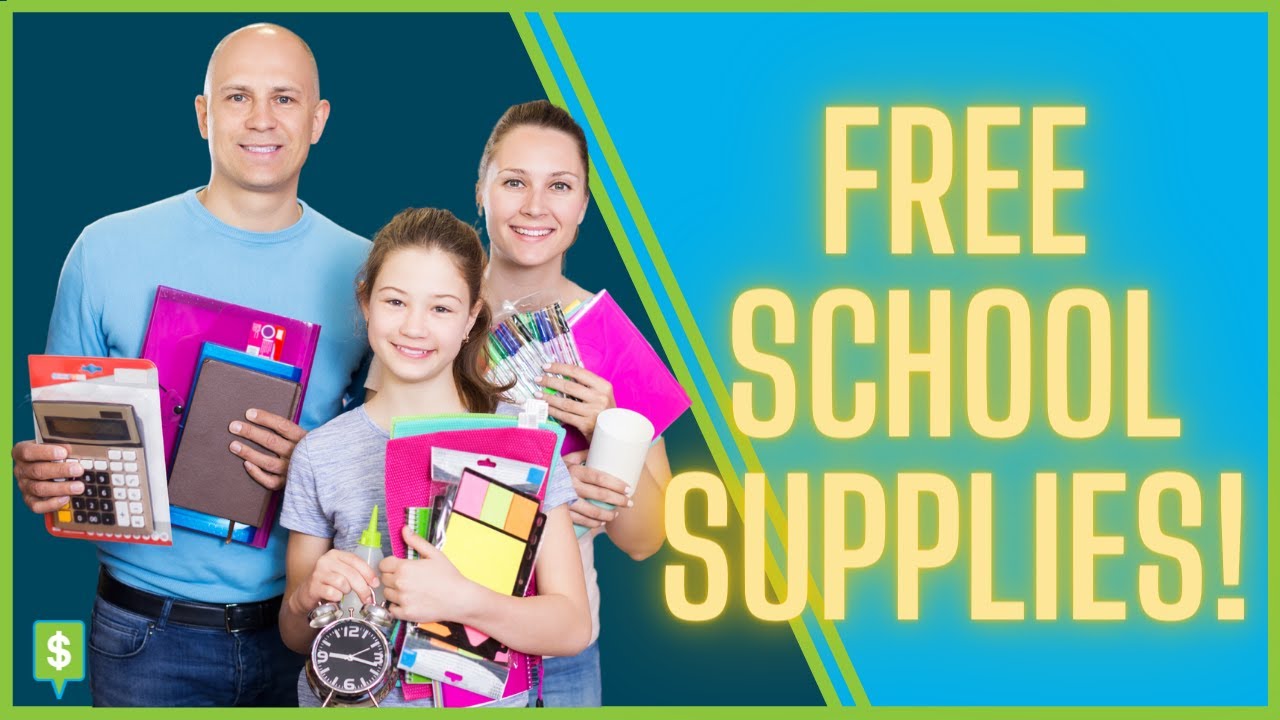 7 Easy Ways to Get Free School Supplies in 2021