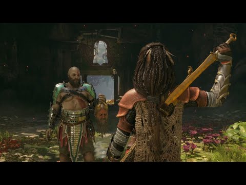 Freya and Odin's Ceremony Sword MARDOLL God Of War Ragnarök