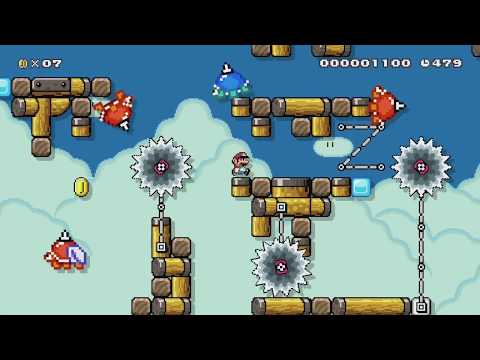 Run Run Temple. (Act 4) by [CH]☆Επzо - SUPER MARIO MAKER - NO COMMENTARY 1bi
