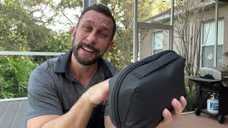 Review Inateck Electronics Organizer, Splash-resistant Travel Accessory Handle Bag, Gadgets