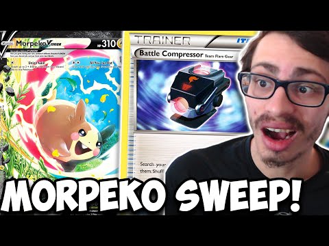 How To Take All 6 Prizes W/Morpeko V Union! Porygon-Z/Recycle Combo! PTCGO