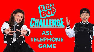 KIDZ BOP Kids - ASL Telephone Game (Challenge Video)