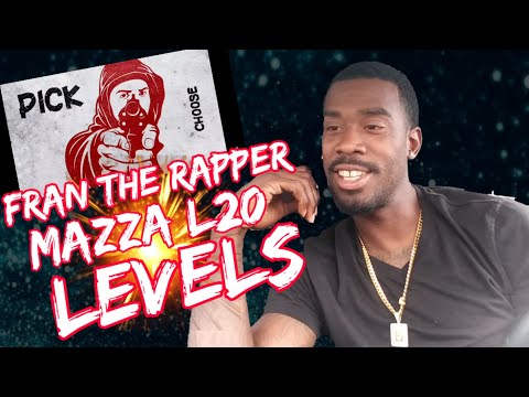 AMERICAN REACTS TO UK's levels - Fran The Rapper x Mazza L20