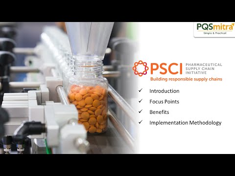 Depends On The Service Pharmaceutical Supply Chain Initiative (PSCI)
