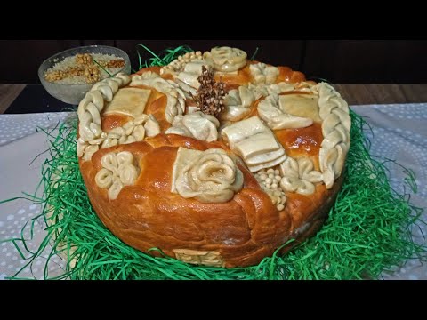 Kako se pravi najlepši SLAVSKI KOLAČ SA UKRASIMA koji ne otpadaju prilikom rezanja kolača