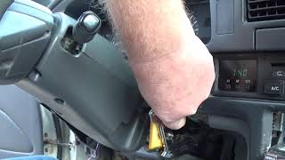 Changing 85-95 Toyota Pickup ignition cylinder