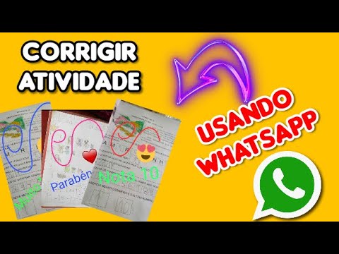 CORRIGIR ATIVIDADE USANDO WHATSAPP/ dica rápida e prática para corrigir Atividades pelo WHATSAPP