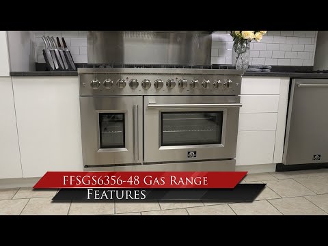FFSGS6356-48 - 48" Capriasca French Door Dual Fuel Range