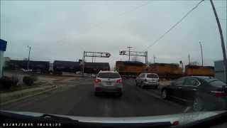 preview picture of video 'Northbound Union Pacific Engine 4130'
