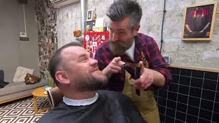 HIS DAY AT SALON BRITVA FONTANA SERBIA