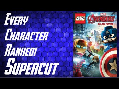 LEGO Marvel's Avengers - Every Character Ranked SUPERCUT