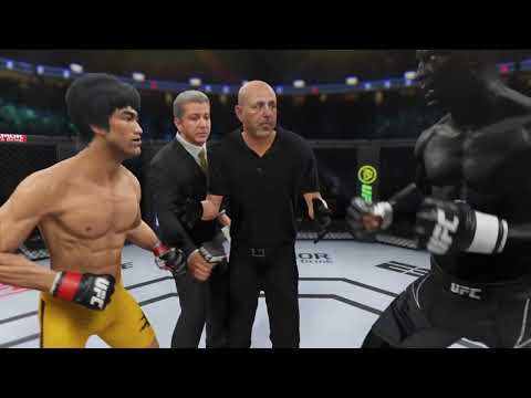 Bruce Lee vs Black Devil - EA Sports UFC 4 - Epic Fight 🔥🐲