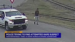 Police searching for attempted rape suspect