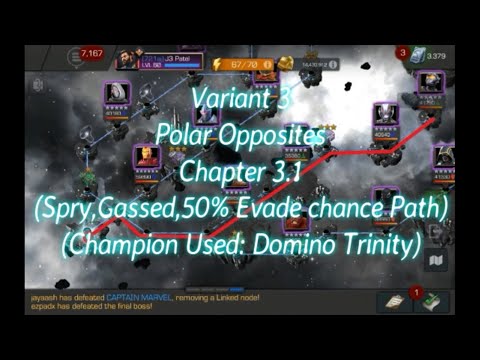 Variant 3 chap 3.1 Spry Gassed Can't Touch path | MCOC | Marvel Contest of Champions