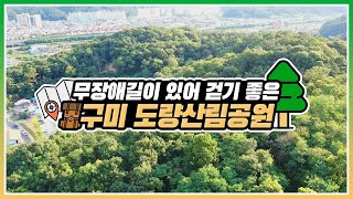 [#온택트 숲여행] 무장애길이 있어 걷기 좋은, 구미 도량산림공원