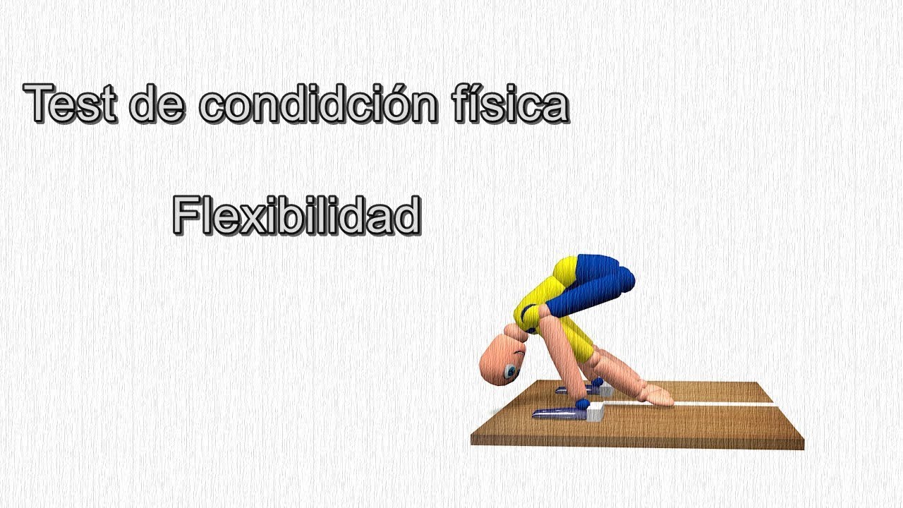 TEST DE FLEXIBILIDAD - FLEXIÓN PROFUNDA