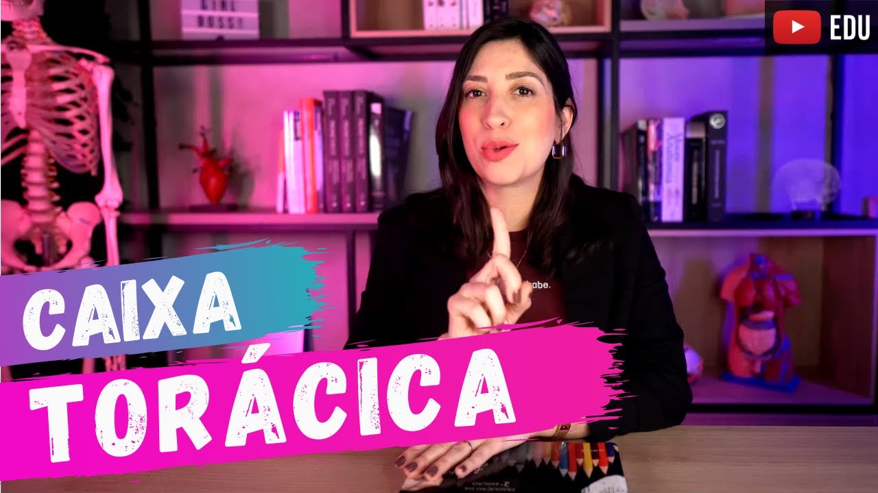 CAIXA TORÁCICA: Anatomia para colorir!
