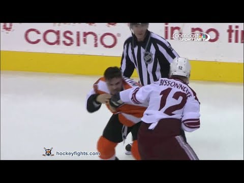 Paul Bissonnette vs Zac Rinaldo Oct 11, 2013