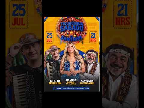 🎤 Santanna, O Cantador confirma presença na Festa de Santana em Caldas Brandão-PB! 🤠🎶