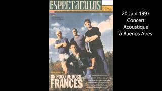 1997 - Noir Désir  Song for JLP ('Concert Acoustique Buenos Aires)