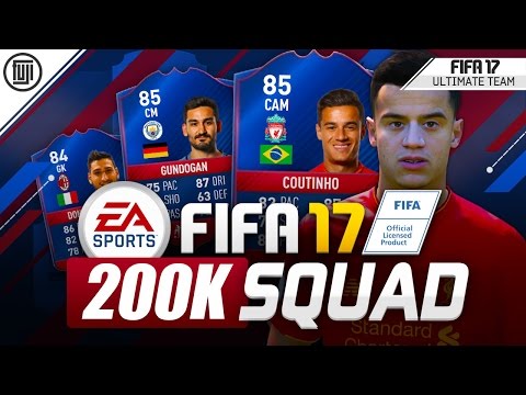 FIFA 17 200K LEGEND KILLERS SQUAD BUILDER!!! - FIFA 17 Ultimate Team