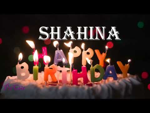 Shahina Birthday Song | Birthday Song Shahina | Happy Birthday Shahina | @birthdaysongwithnames