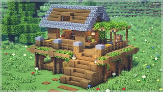 ⚒️ Minecraft | How To Build a Beginner Survival House | Starter House 🏡