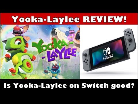 Yooka-Laylee Nintendo Switch REVIEW: First Impressions So far!