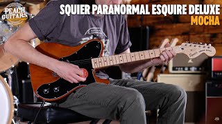 Video thumbnail for No Talking...Just Tones | Squier Paranormal Esquire Deluxe | Maple - Mocha by Peach Guitars