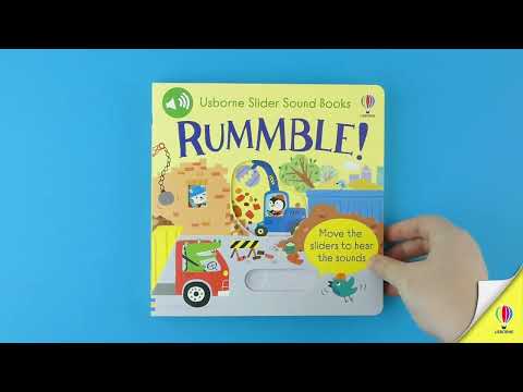 Книга Usborne Slider Sound Books: Rummble! video 1