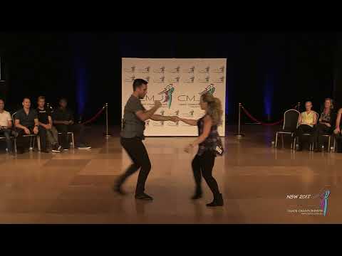 2018 CMJ Championships - Ceroc Champions DWAS Winners - Shaun Diaz & Amanda Truong