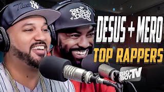 Desus & Mero React to Top Rappers list, Moving to Showtime & How Life's Changed