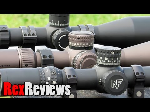 OPTICS SHOWDOWN! Nightforce vs Vortex Razor vs Primary Arms ~ Rex Reviews