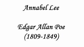 Annabel Lee by Edgar Allan Poe (read by Tom O&#39;Bedlam)