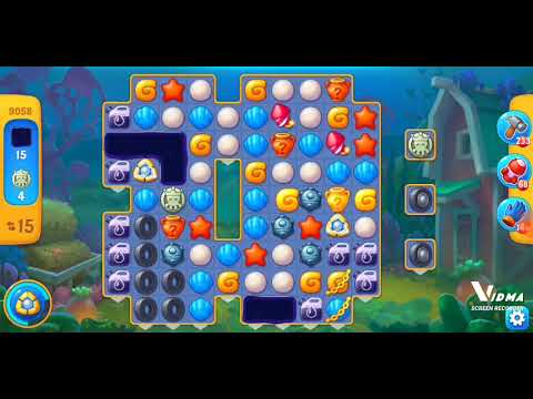 Fishdom. 9058 level no boosters and diamonds. 24 moves