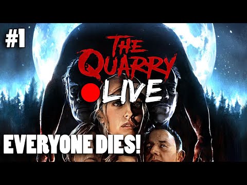EVERYONE DIES Playthrough! -- The Quarry 100% | PS5 Spooktober 2022
