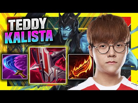 TEDDY BRINGS BACK HIS ICONIC KALISTA! - T1 Teddy Plays Kalista ADC vs Aphelios! | Season 11