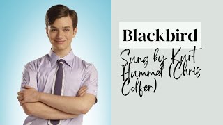 Glee - Blackbird (Lyrics)
