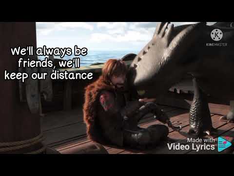 Together from afar. song lyrics. how to train your dragon 3. the hidden world