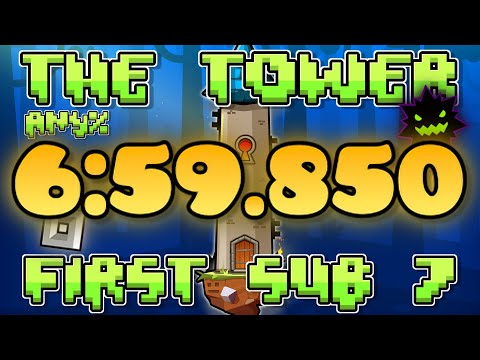 [WORLD RECORD] The Tower Speedrun in 6:59.850 (Geometry Dash 2.2)